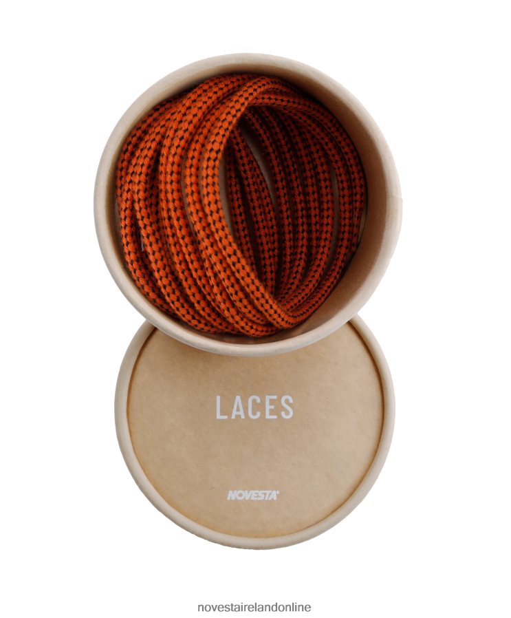 Novesta Pes Laces Jaeger Orange/Black RF0PJF303 Accessories