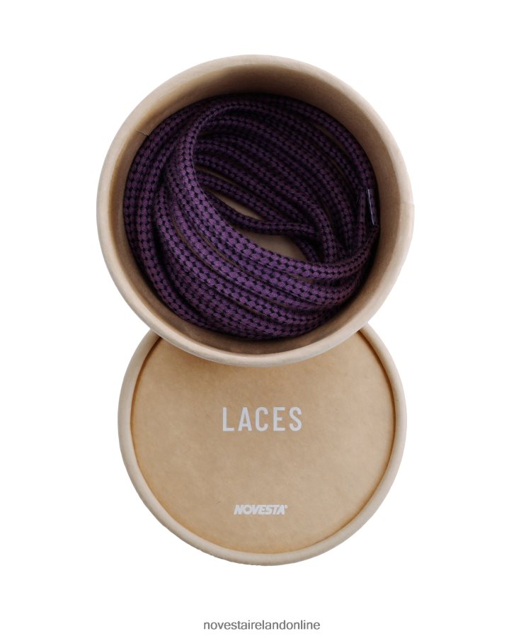 Novesta Pes Laces Jaeger Purple/Black RF0PJF302 Accessories