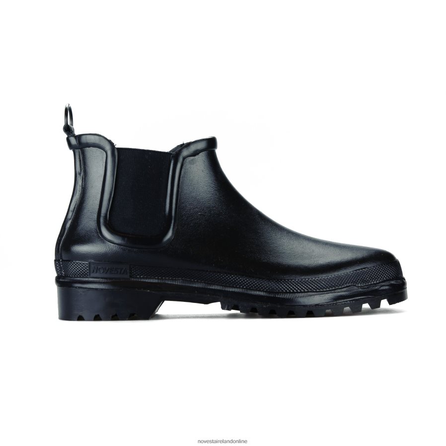 Novesta Chelsea Organic Black RF0PJF195 Rubber Boots