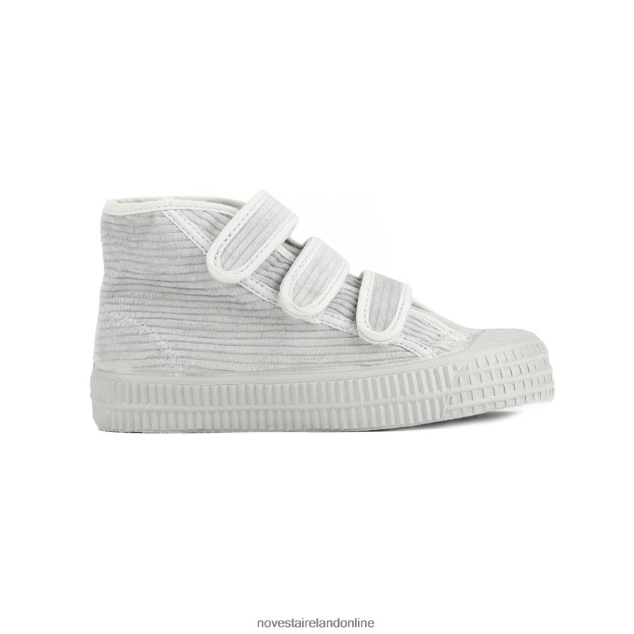 Novesta S.D. Kid Vel.Cord Mono Grey RF0PJF298 Vegan Shoes