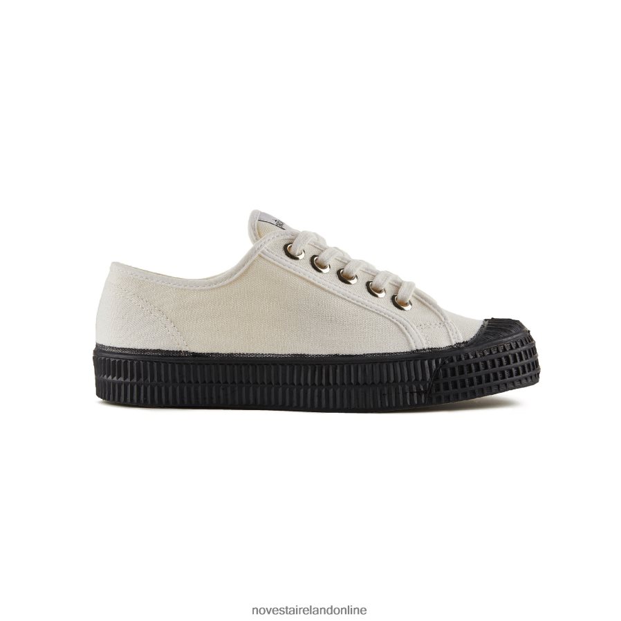 Novesta S.M.Kid 10 White/615 Black RF0PJF270 Vegan Shoes