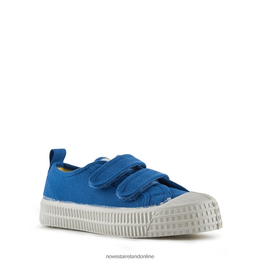 Novesta S.M.Kid Velcro 92 Azure RF0PJF264 Vegan Shoes