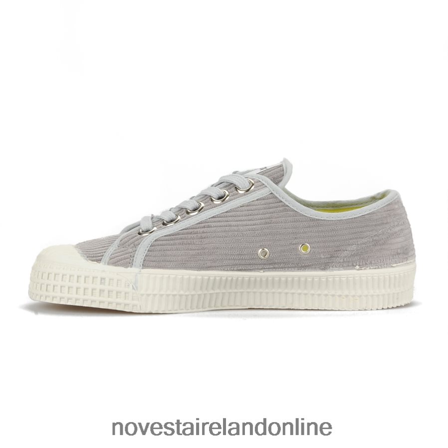 Novesta Star Master Corduroy Grey RF0PJF206 Vegan Shoes