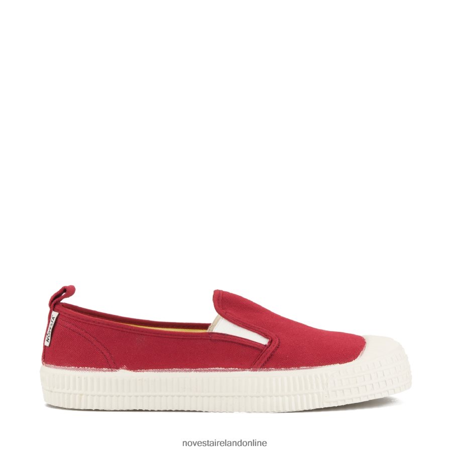 Novesta Star Slip-On 30 Red RF0PJF215 Vegan Shoes