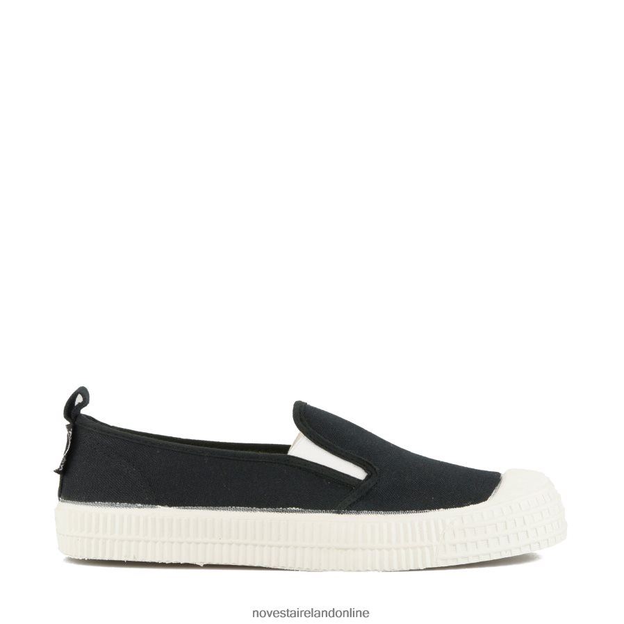 Novesta Star Slip-On 60 Black RF0PJF214 Vegan Shoes