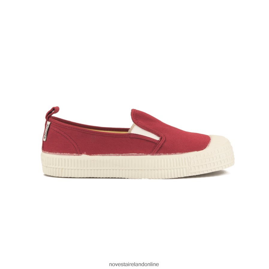 Novesta Star Slip-On Kid 30 Red RF0PJF229 Vegan Shoes