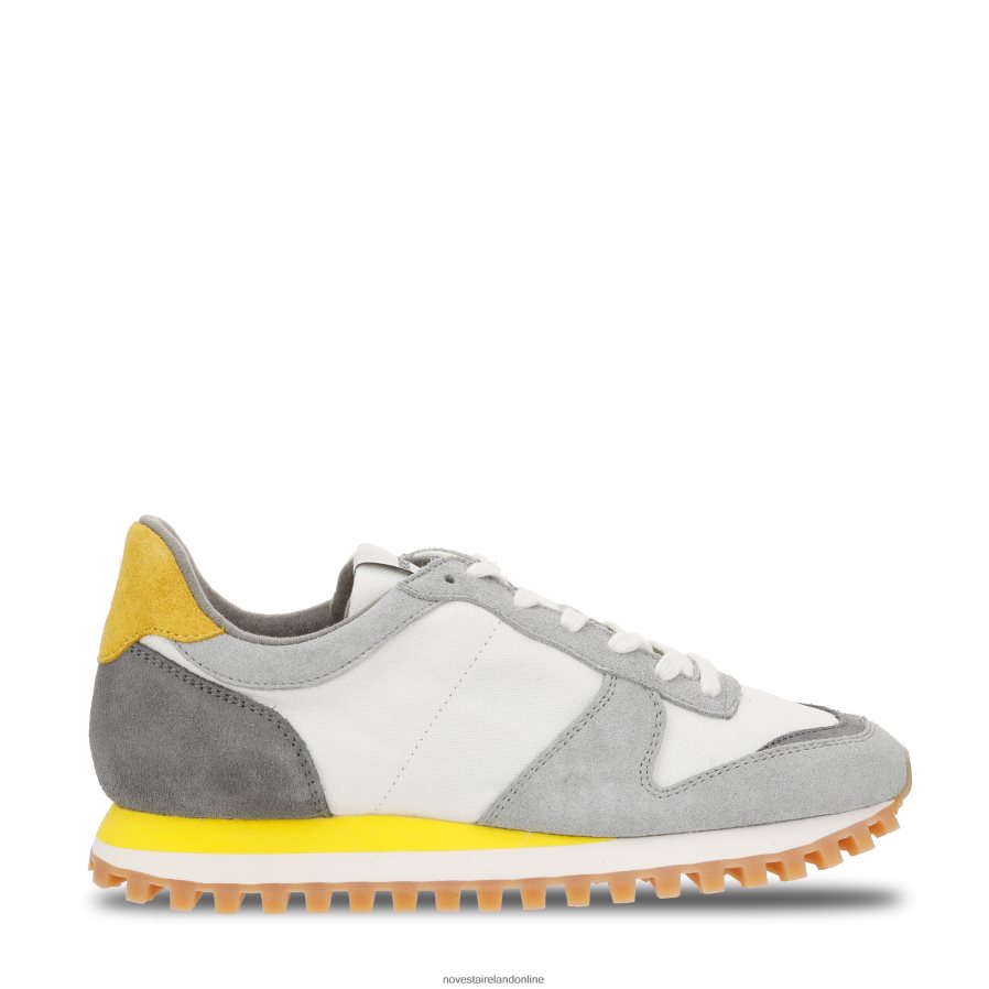 Novesta Marathon Trail White-Grey/Ylw RF0PJF117 Sneakers