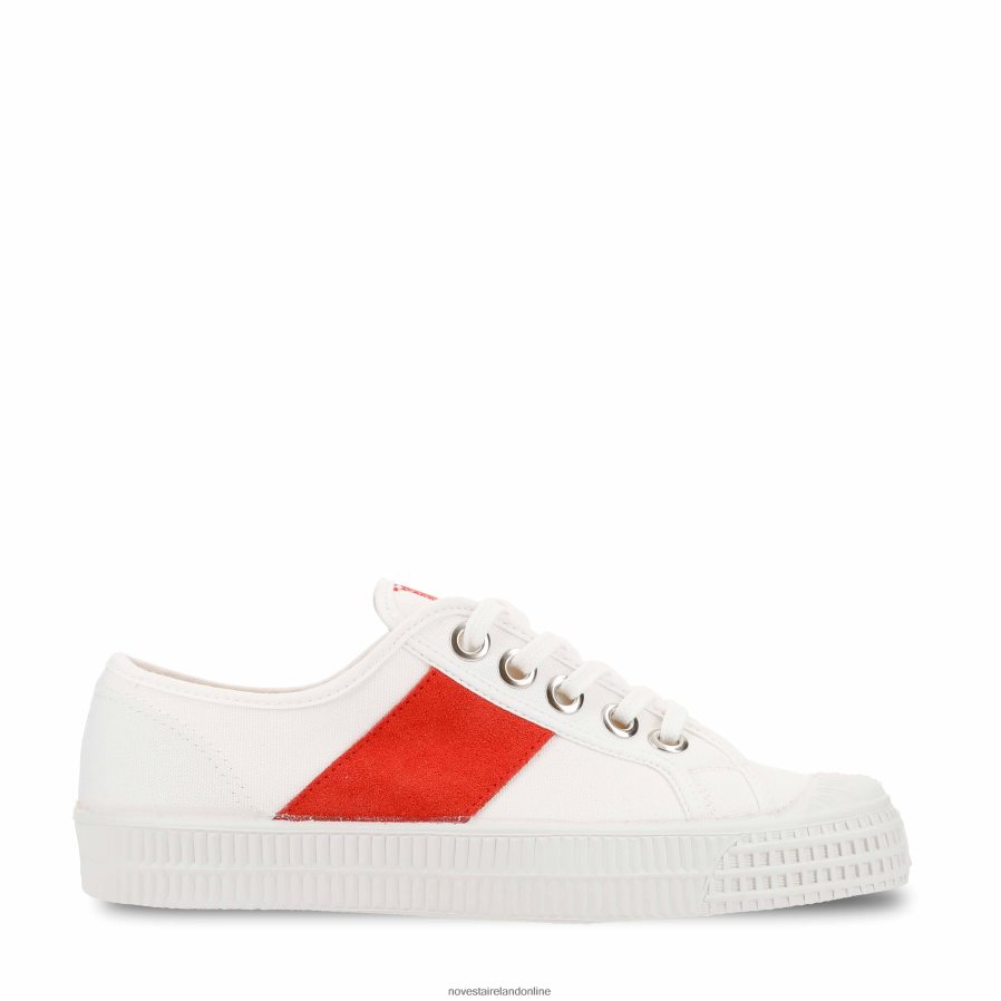 Novesta Star Master 10Wht-Red/110Wht RF0PJF12 Sneakers